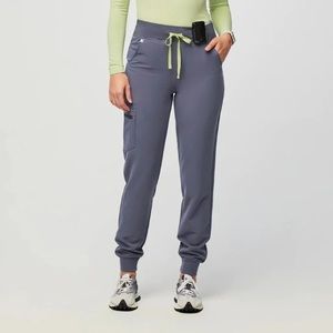 Figs Space Navy High Waisted Zamora Joggers